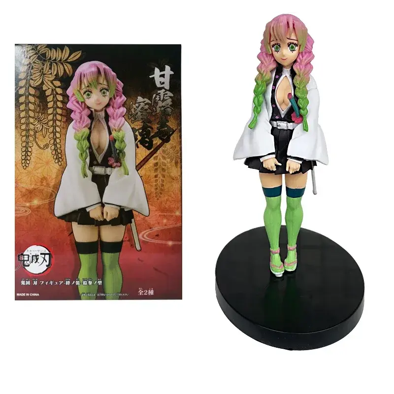 Anime Figure Demon Slayer Figures Kimetsu No Yaiba Doll Tanjiro Nezuko Zenitsu Figurine Inosuke Warrior Action Figure Model Toys