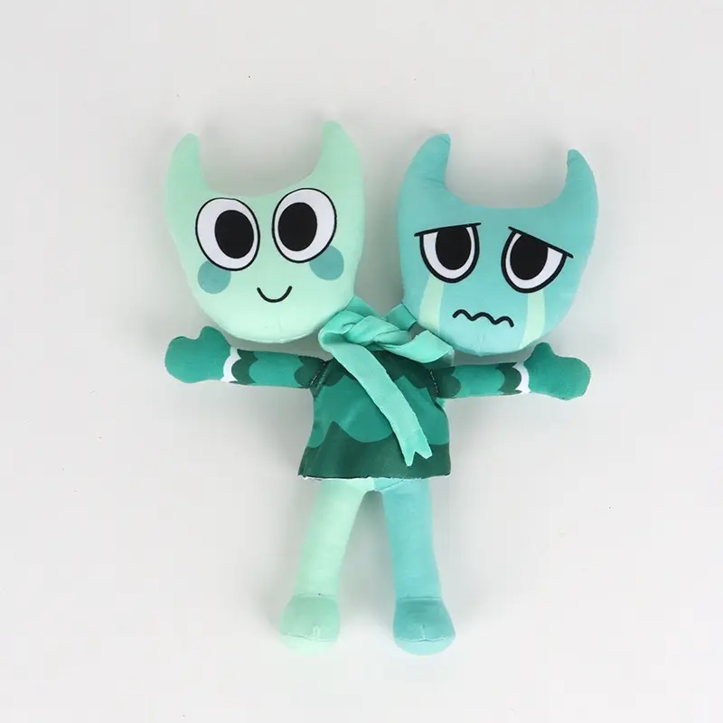 15-40cm Dandy's World Plush Goob Pebble Dandys World Plushie Horror Game Soft Stuffed Cute Pillow Doll Toy For Children Gifts