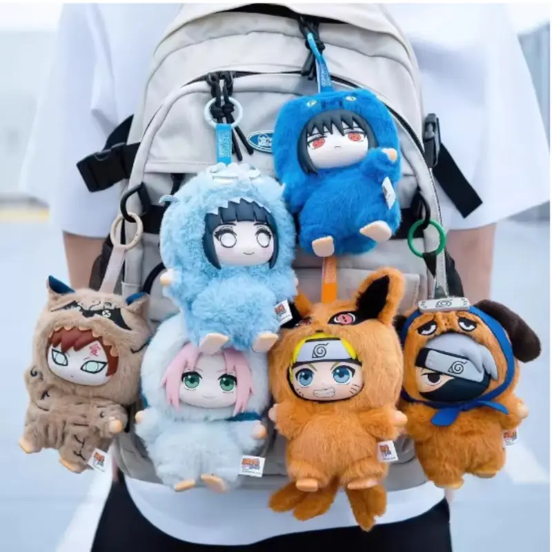 NARUTO The Official Authorized Surprise Box of The Cute Beast Party Series Uzumaki Naruto A Plush Toy Made of Vinyl Anime Gifts