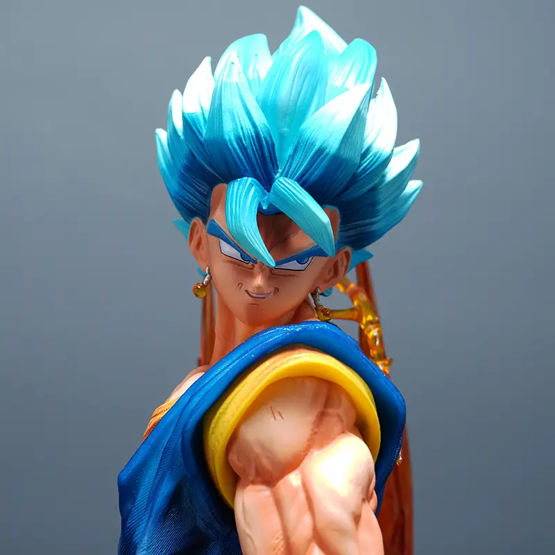 Dragon Ball Lk Yun Qi Vegeta 2.0 Hand-Made Secondary Desktop Ornaments Statue Hand-Made Tide Play Anime Peripheral Gifts