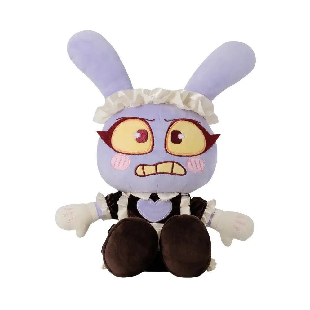 Maid Jax Plush Dolls Cotton Rabbit Doll Gaming Peripherals Male Doll Soft Doll Cute Room Decoration Toys Kids Birthday Gifts