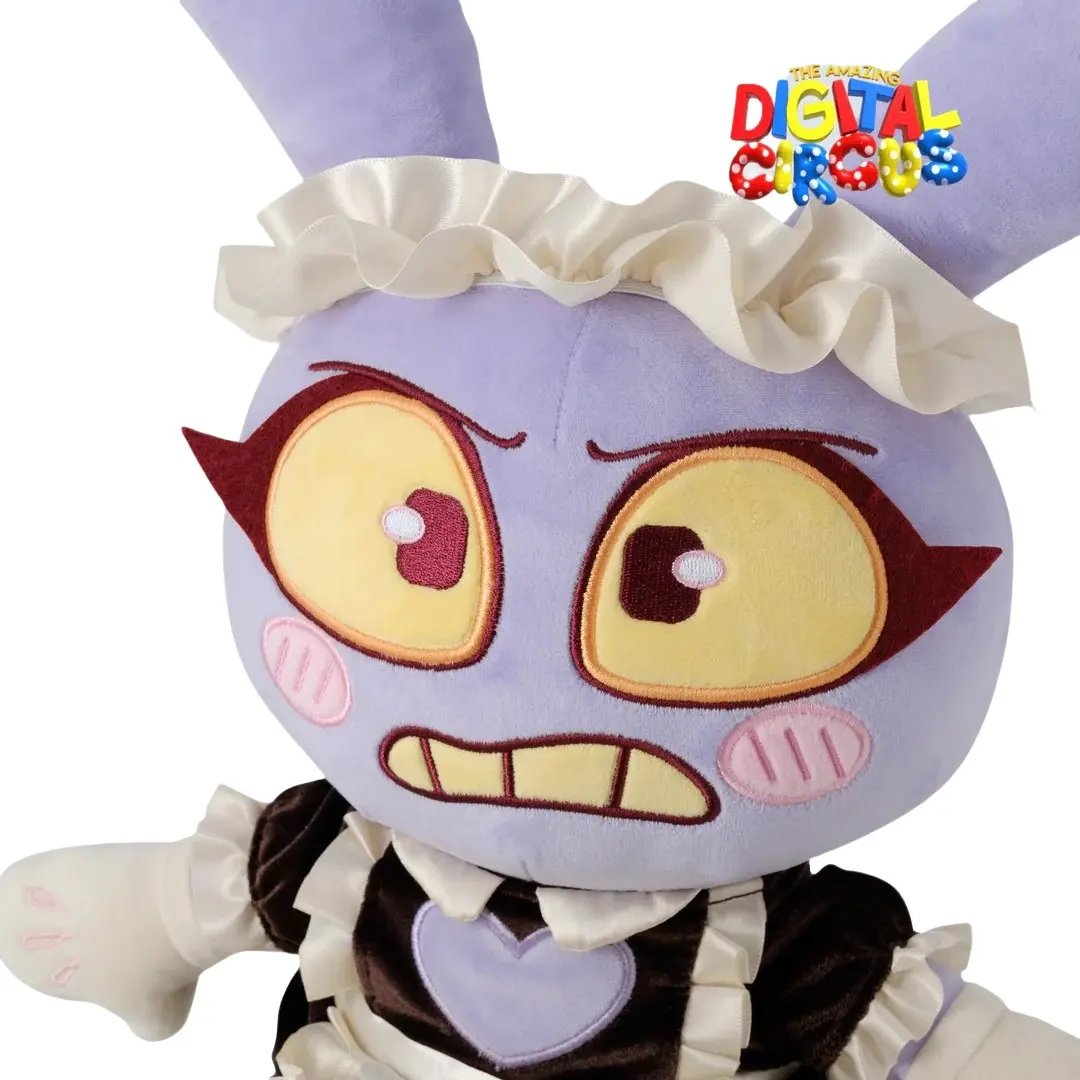 Maid Jax Plush Dolls Cotton Rabbit Doll Gaming Peripherals Male Doll Soft Doll Cute Room Decoration Toys Kids Birthday Gifts