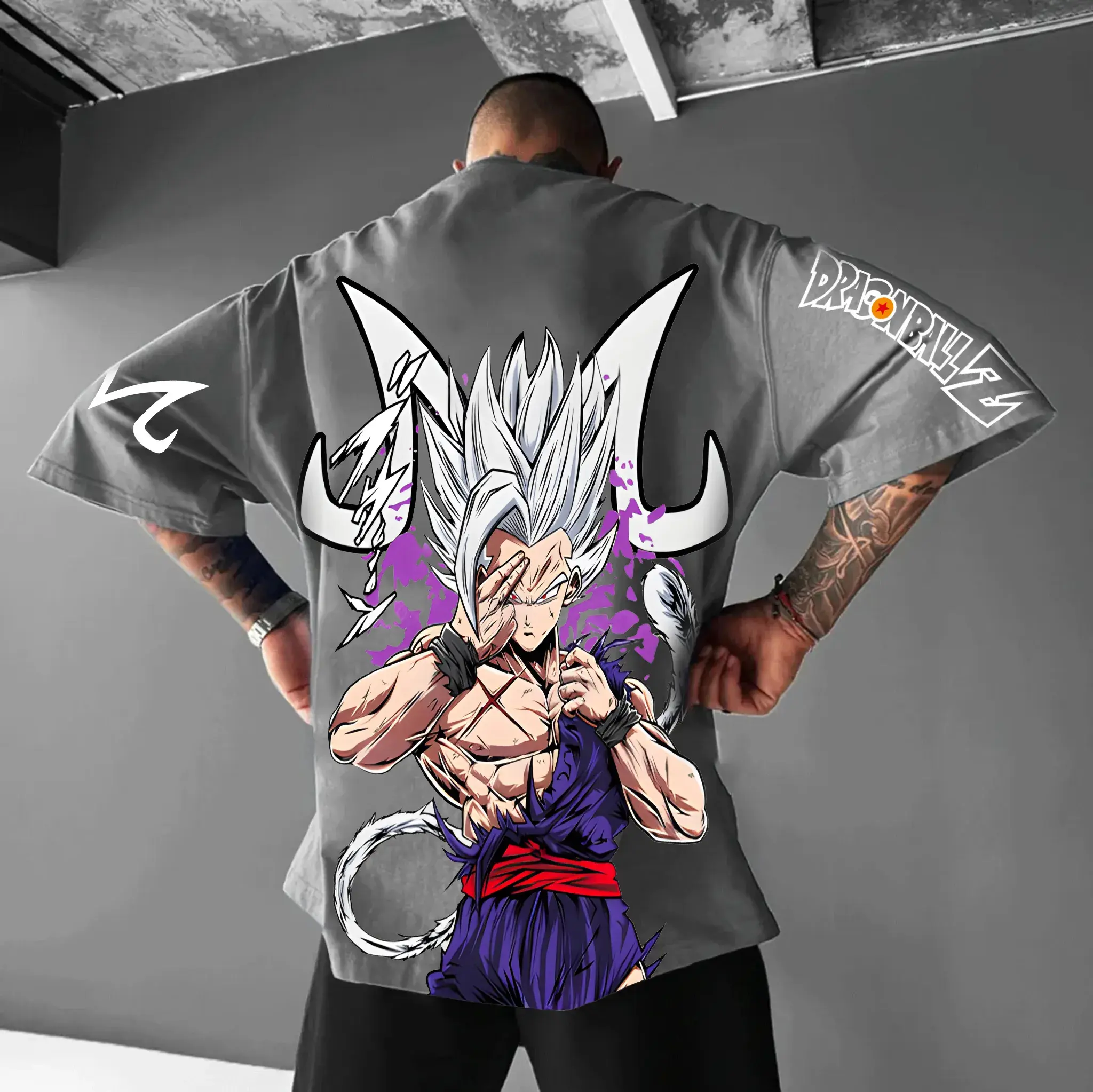 Dragon Ball Men's Graphic T Shirt Loose Fit Summer Streetwear Cosplay Casual Tops 2025 Fashion Trend Oversized Cotton Clothing