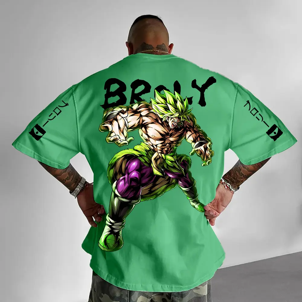 Dragon Ball Super Official Merch 2025 - Oversized Y2K Anime T-Shirt Pure Cotton Comfort for Gaming & Daily Outfits