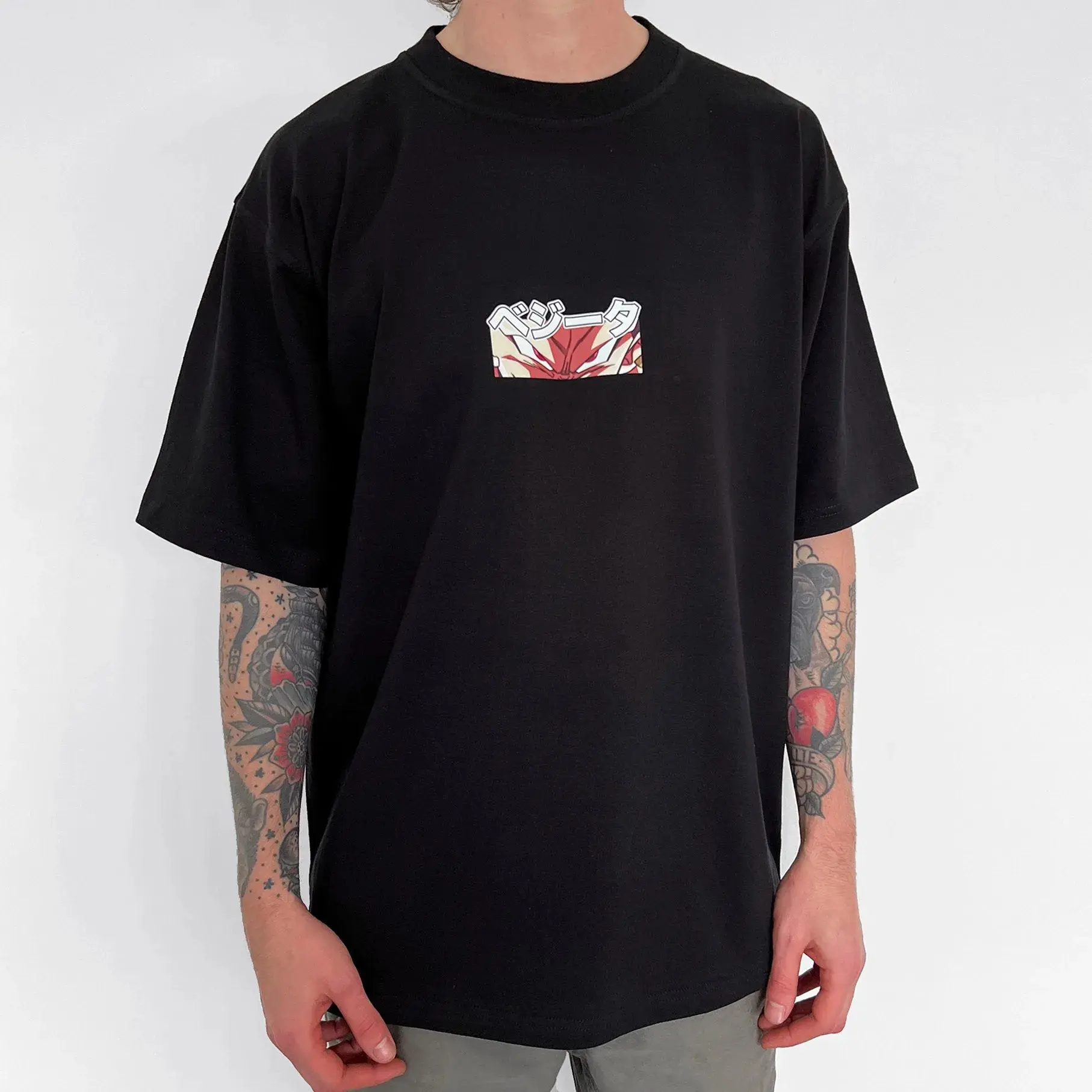 The Latest Dragon Ball Peripheral Animation Printing Short-sleeved T-shirt American Hot-blooded Men's Summer Comfortable T-shirt