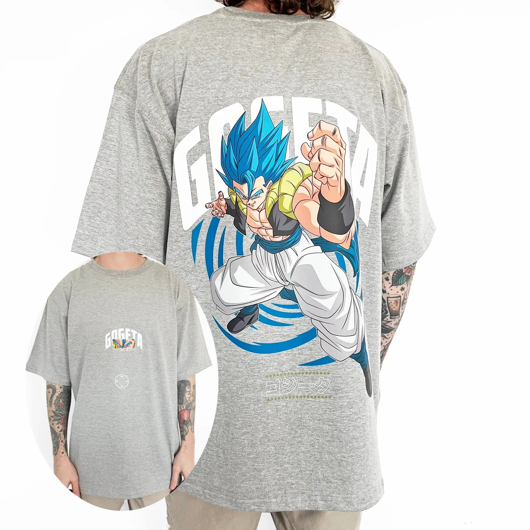 Dragon Ball 2025 Authentic Licensed T-Shirt - Son Goku Graphic Oversized Retro Tee, Comfortable Unisex Cotton for Fans