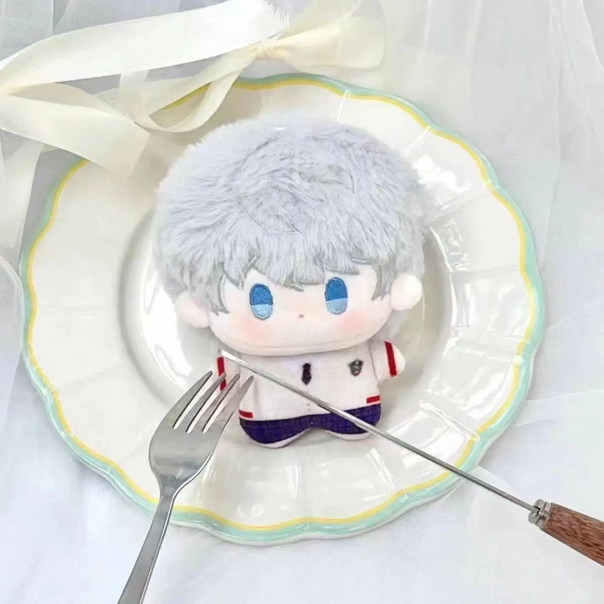 New 10cm Love And Deepspace Anime Plush Doll Caleb Mini Starfish Body Soft Doll Cute Cartoon Stuff Room Decoration Kid Gift Toys