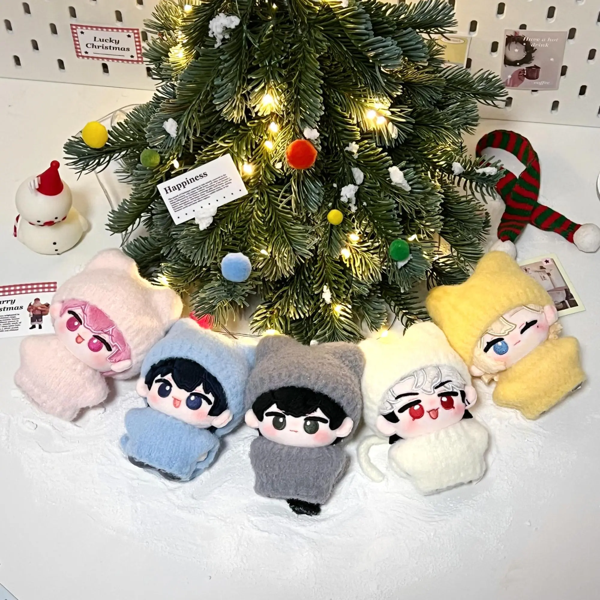 10cm Plave Doll Yejun Noah Bamby Hamin Eunho Stuffed Plush Cotton Toy Cute Pendant Decoration Collection Toy Girl Birthday Gifts