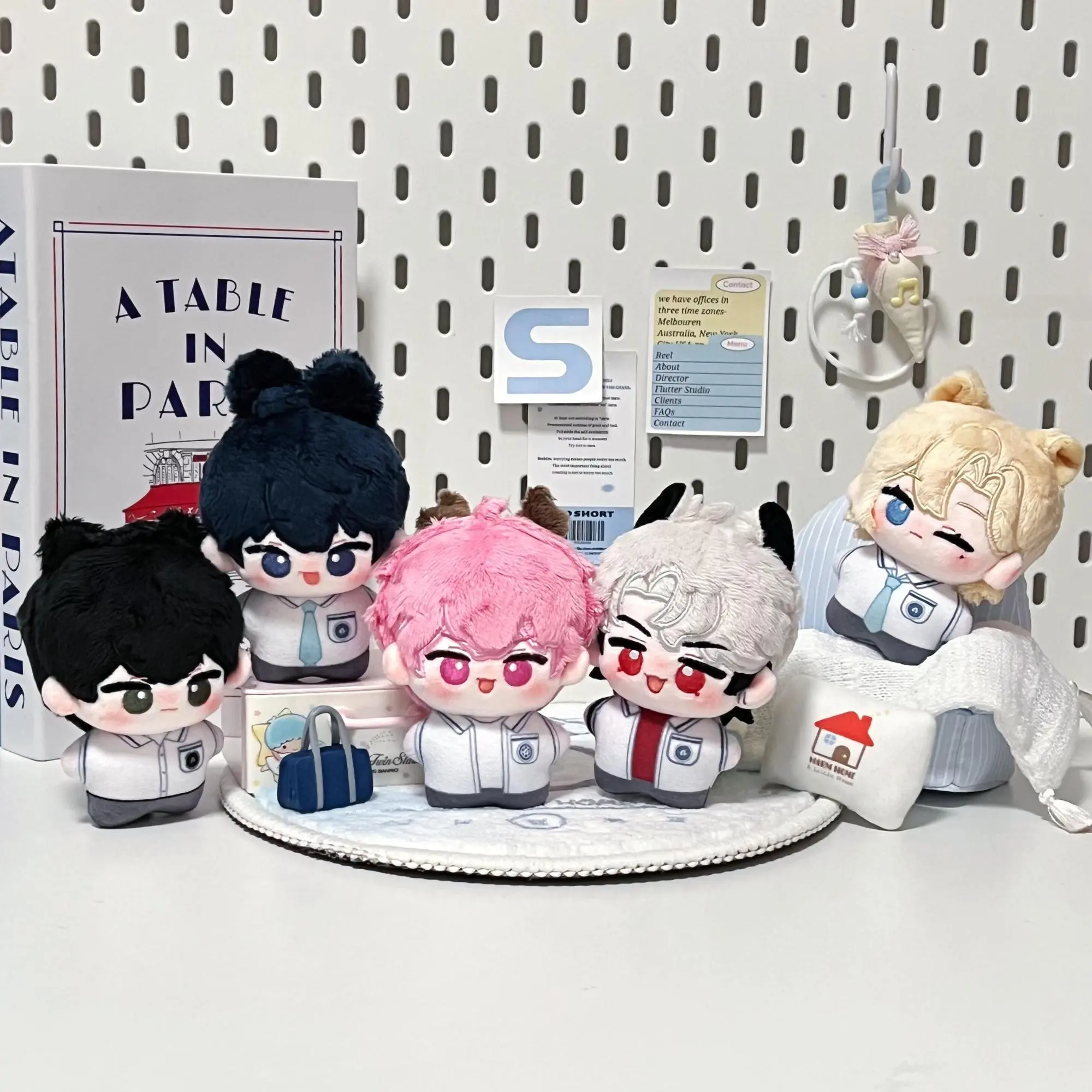 10cm Plave Doll Yejun Noah Bamby Hamin Eunho Stuffed Plush Cotton Toy Cute Pendant Decoration Collection Toy Girl Birthday Gifts