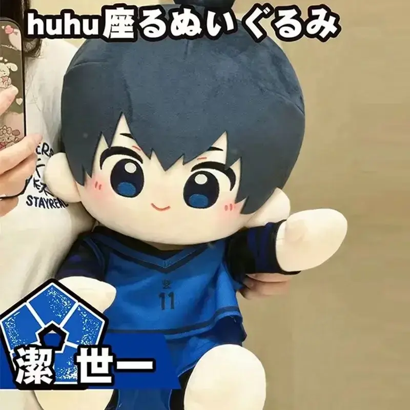 40cm Blue Lock Plush Toy Bachira Meguru Plush Cute Cartoon Cotton Doll Nagi Seishiro Mikage Reo Chigiri Hyoma Stuffed Plush Gift