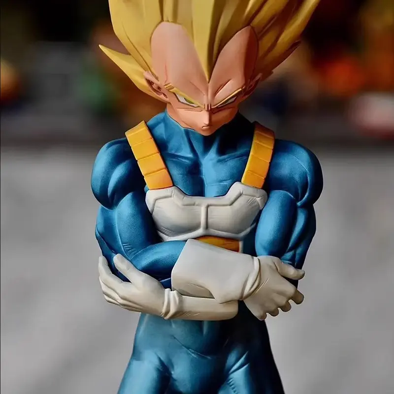 28cm Dragon Ball Figure Vegeta Figures Vegeta Anime Figurine Doll Statue Collection Model Kids Customized Toy Birthday Gifts