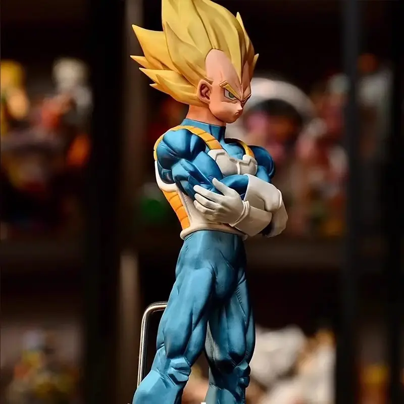 28cm Dragon Ball Figure Vegeta Figures Vegeta Anime Figurine Doll Statue Collection Model Kids Customized Toy Birthday Gifts