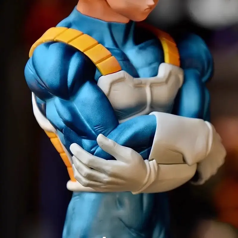 28cm Dragon Ball Figure Vegeta Figures Vegeta Anime Figurine Doll Statue Collection Model Kids Customized Toy Birthday Gifts