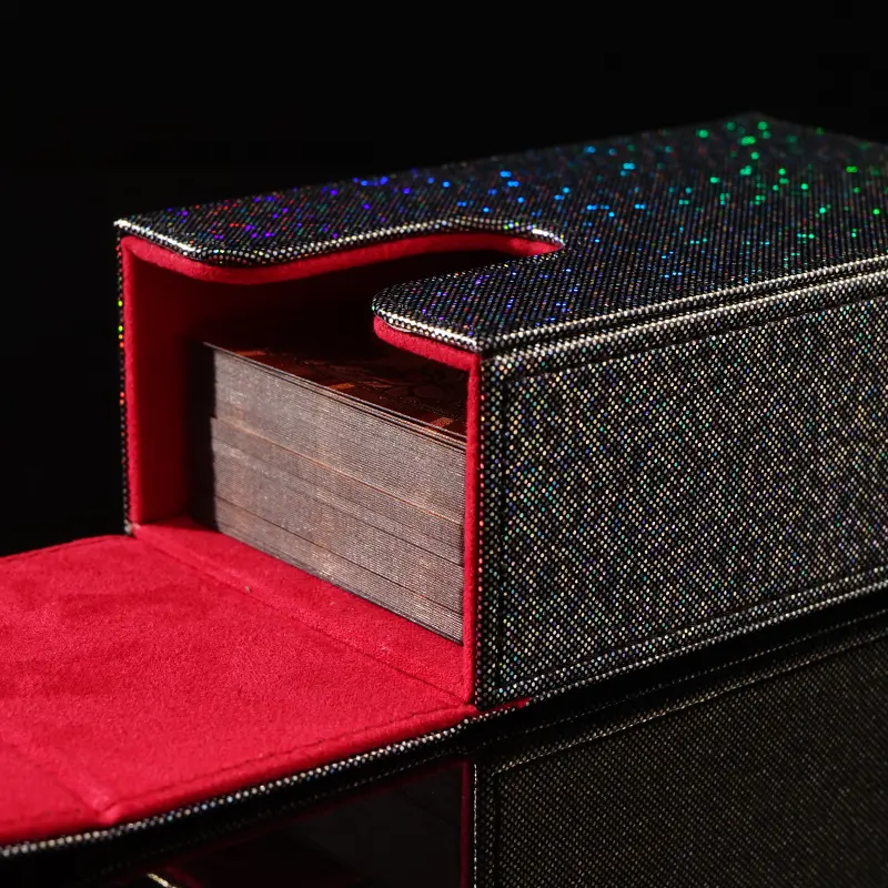 PU Leather Tarots Case Container Collection Capacity Tarot Cards Box Board Game Card Sleeve Holder Box Drop Shipping big size