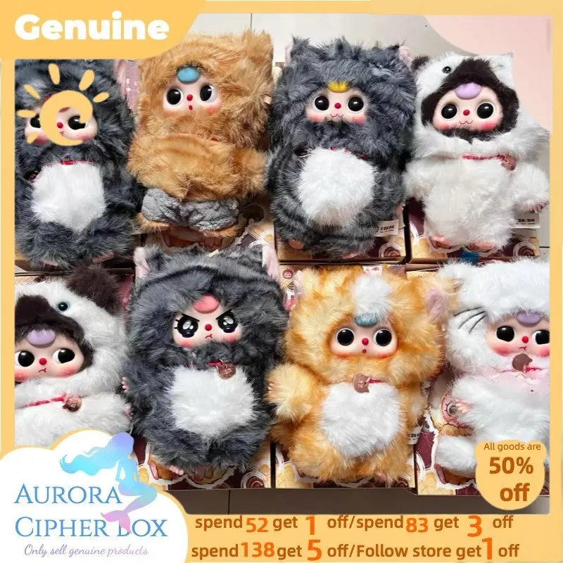 new Genuine Baby Three Whose Cat Is This Series Vinyl Doll Cute Pendant Doll Blind Box Theme Backpack Trendy Collect gift