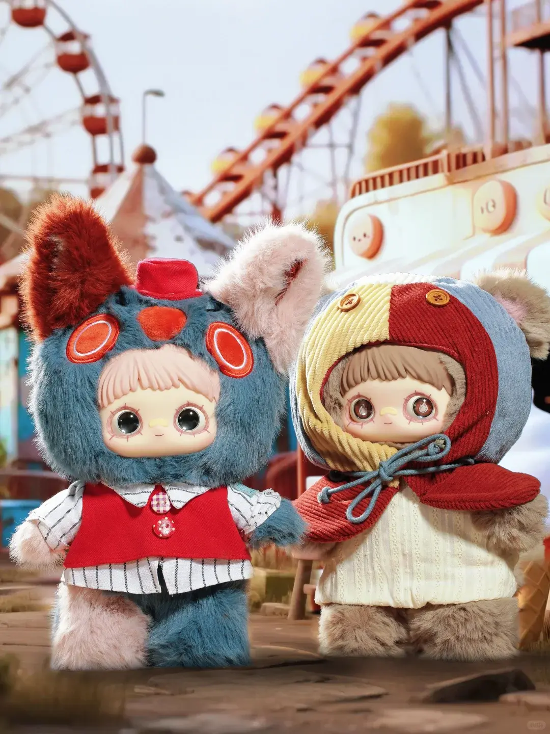 Maymei 400% Forgotten Funfair Mystery Blind Box Collectible Figure Doll Trendy Room Decor Gift for Girls Toy for Fans Birthday