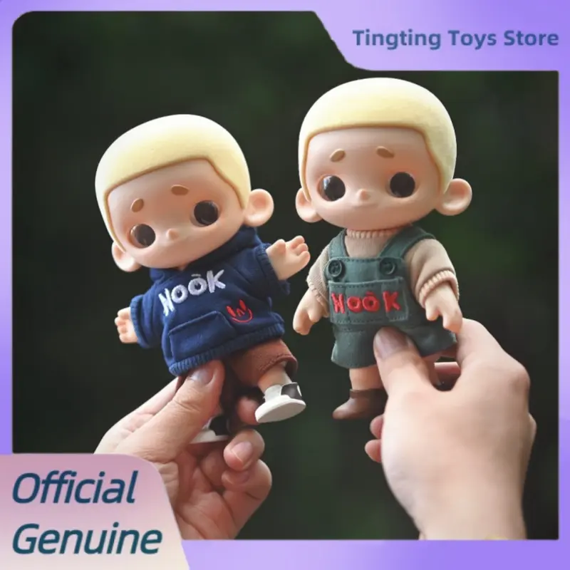 Genuine Ootd Nook Plush Doll Blind Box 1 Cute Nook Bag Pendant Dolls Figurine Mystery Box Collect Trendy Toys Birthday Gift