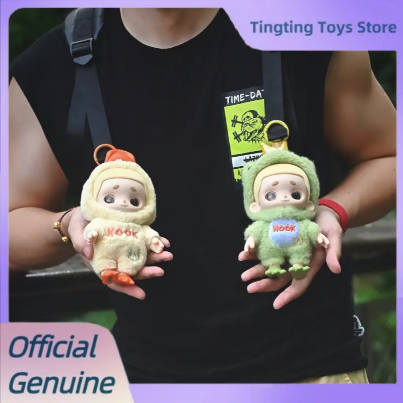 Genuine Ootd Nook Plush Doll Blind Box 1 Cute Nook Bag Pendant Dolls Figurine Mystery Box Collect Trendy Toys Birthday Gift