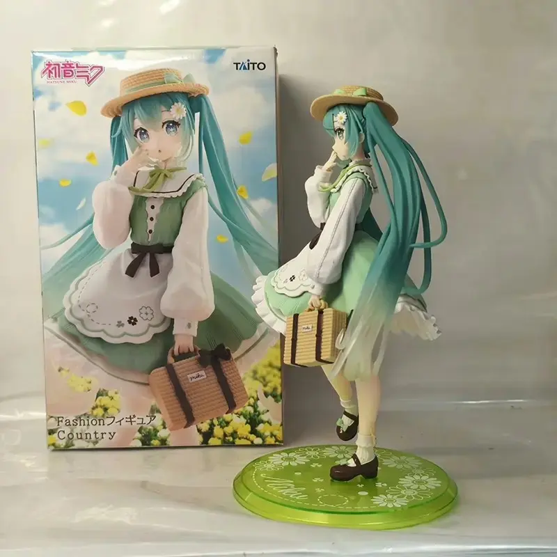 New 18CM  Hatsune Miku Fashion Figure Country Ver. PVC Anime Action Figures Model Collection Toy