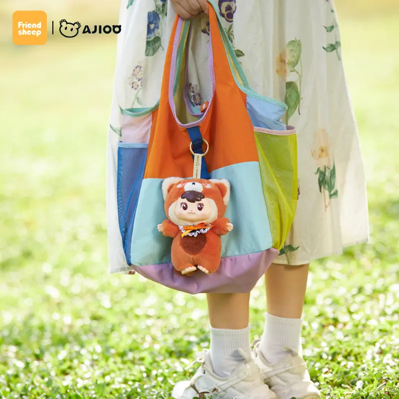 Ajioo Adventure Cute Friends Series Plush Doll Toy Surprise Blind Box Vinyl Pendant Collectible Holiday Gift For Kids Collectors