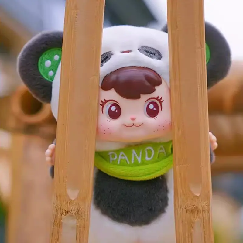 Ajioo Adventure Cute Friends Series Plush Doll Toy Surprise Blind Box Vinyl Pendant Collectible Holiday Gift For Kids Collectors
