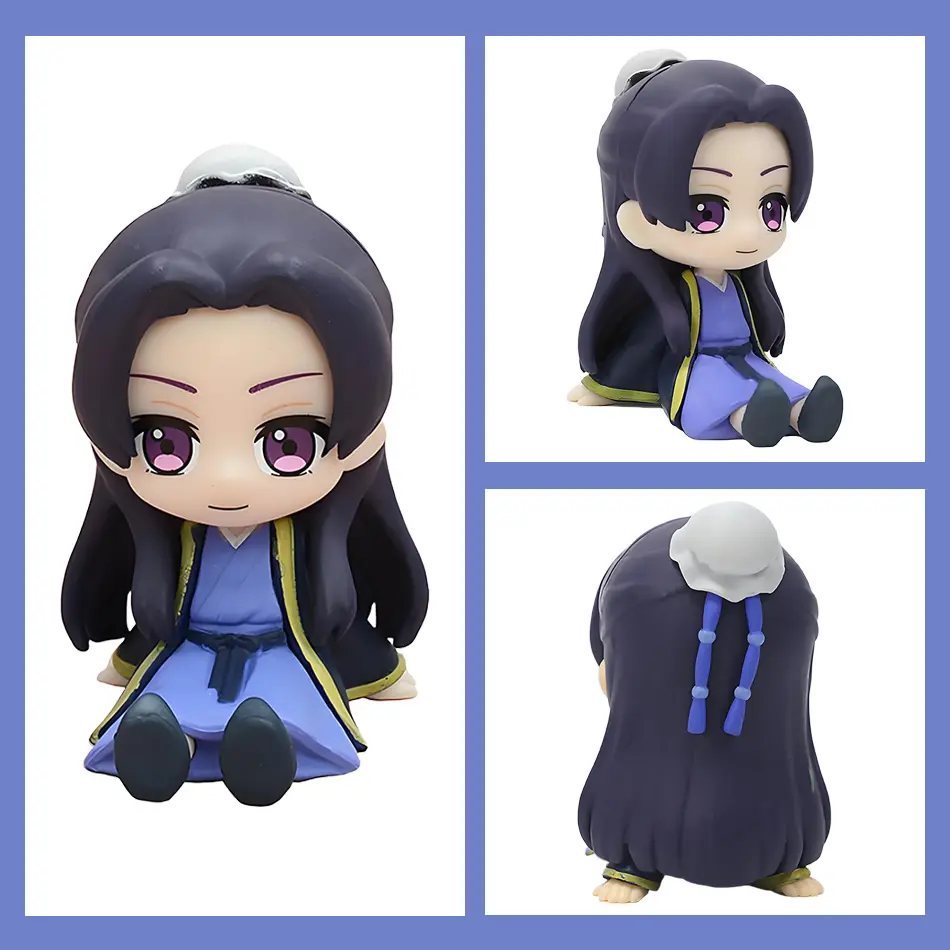 Anime Figure Maomao and Jinshi action Figure pvc Model mini cute Maomao Figurine Collection Decoration Doll fans Gifts