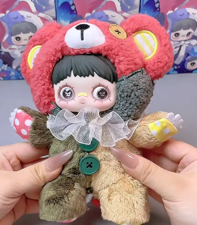 Genuine MayMei V4 Twin Secret Realm Series Trendy Blind Box Bag Pendant Cute Doll Doll Girl Birthday Gift Collection Handmade
