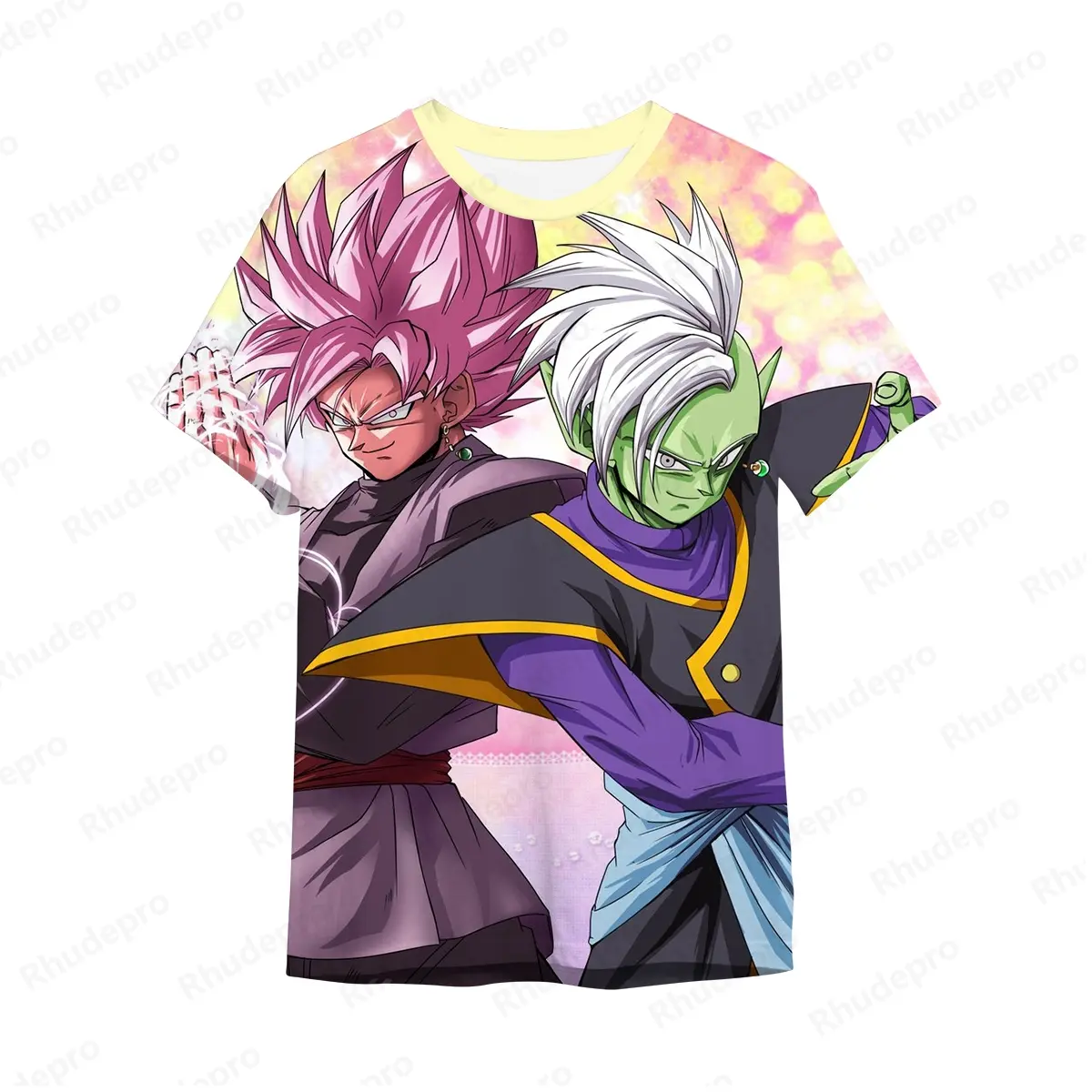 3D Printed T-Shirt Anime Dragon ball Goku New Men Hip Hop Cosplay High Quality Men's 5XL T-shirts Short Sleeve Y2k Fashion