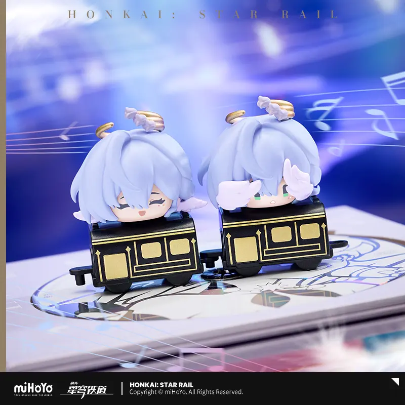 Mihoyo V3 Official Honkai Star Rail Stackable Figures Blind Box Trendy Desktop Decoration Gift Figurine Collectible Ornament