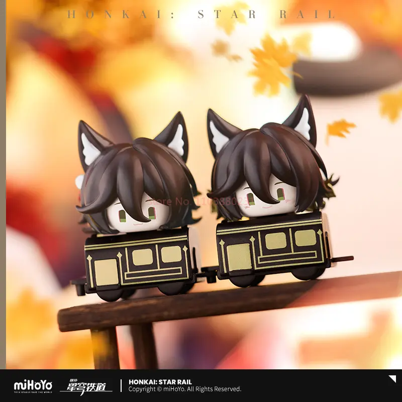 Mihoyo V3 Official Honkai Star Rail Stackable Figures Blind Box Trendy Desktop Decoration Gift Figurine Collectible Ornament