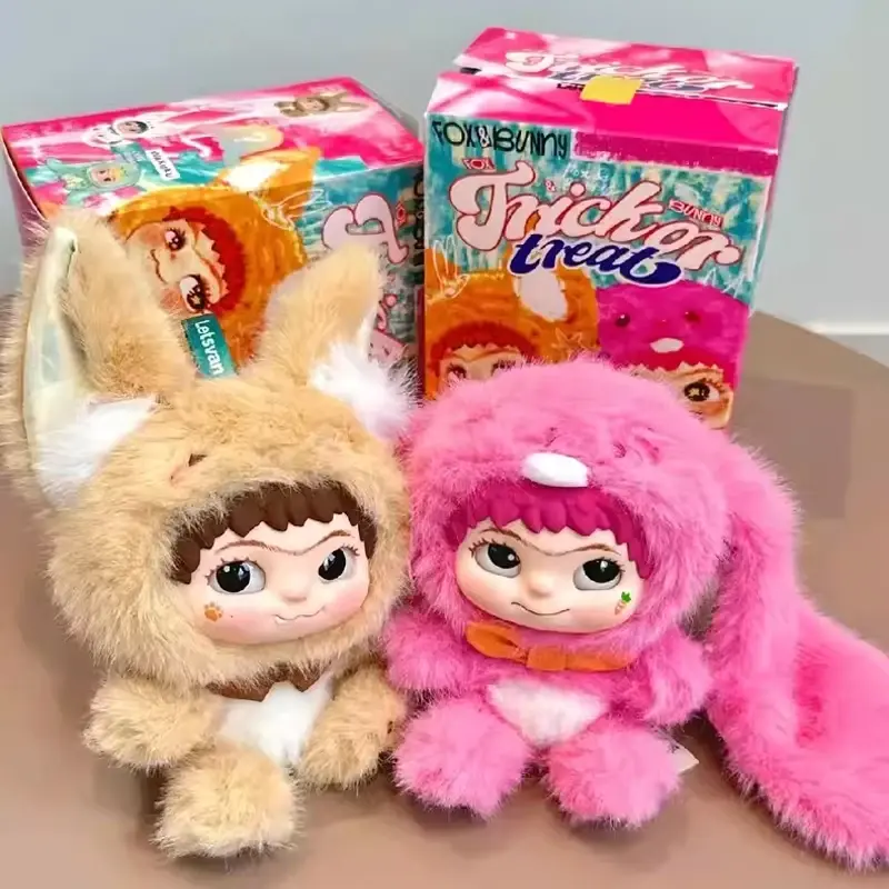 2025 New Wakuku V2 Bunny Fox Prank Diary Series Blind Box Cute Exquisite Doll Bag Decoration Pendant Collectible Toy Gifts
