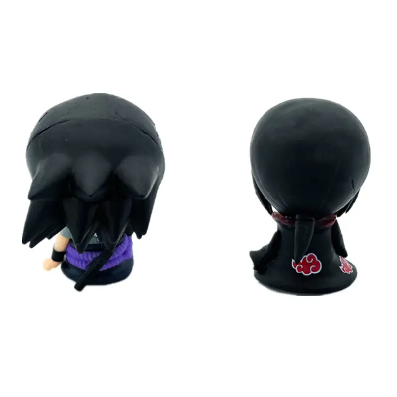 Naruto Popular Q version model cute Sasuke Itachi doll car accessories toy anime character doll Kakashi movable doll