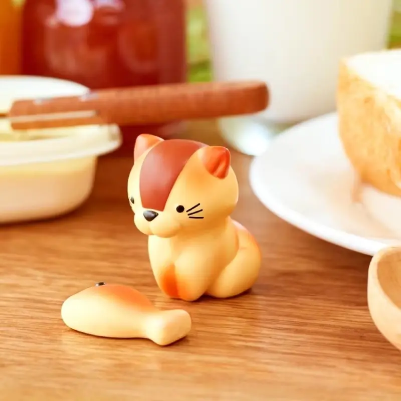 Animal Bakery Series Blind Box - Trendy Cute Mystery Toy Ornament Original Design Collectible Bread Theme Gift