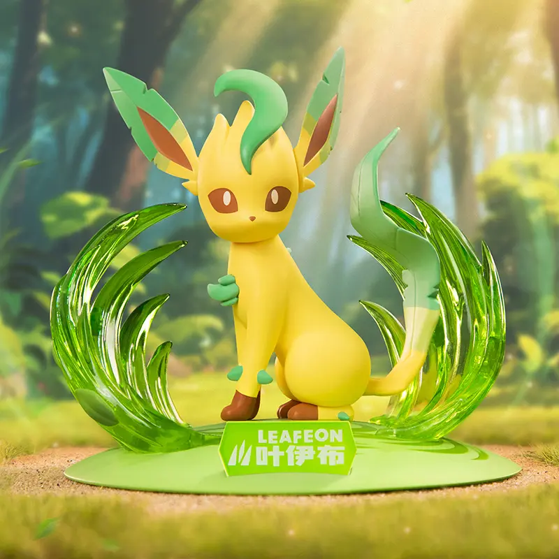 New Genuine 11cm Pokemon Eevee Series Sylveon Glaceon Leafeon Figures Model Collection Anime Toy Doll For Gift
