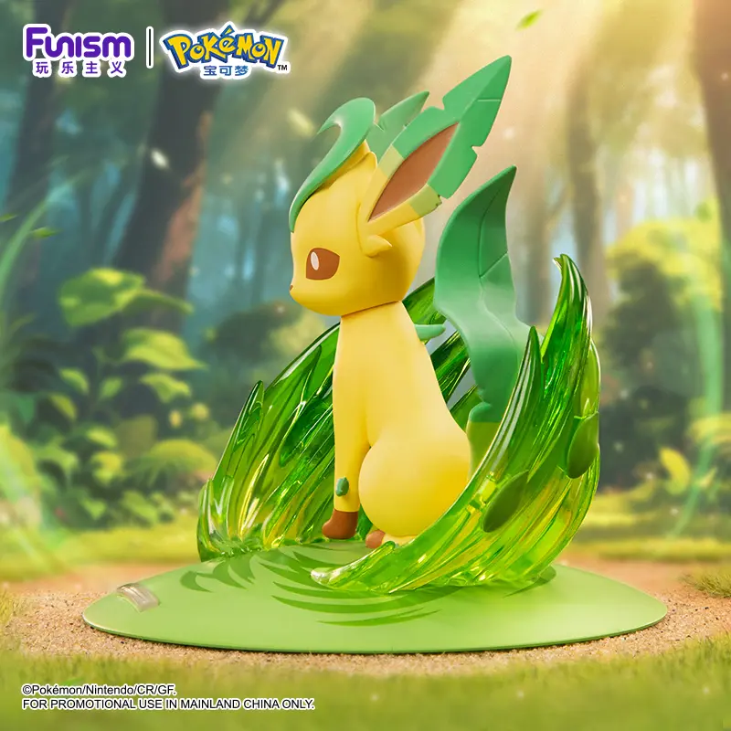 New Genuine 11cm Pokemon Eevee Series Sylveon Glaceon Leafeon Figures Model Collection Anime Toy Doll For Gift