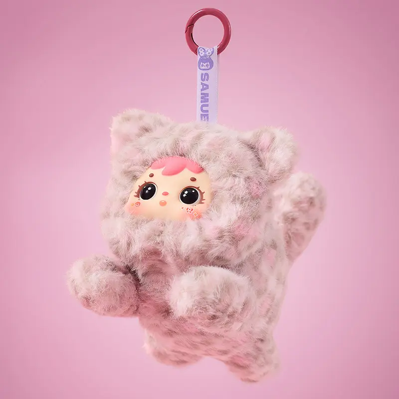 Genuine Samuel San Xiao Mao Cute Moment Series Blind Box Vinyl Pendant Mystery Box Anime Figure Kawai Decor Collection Kid Gift