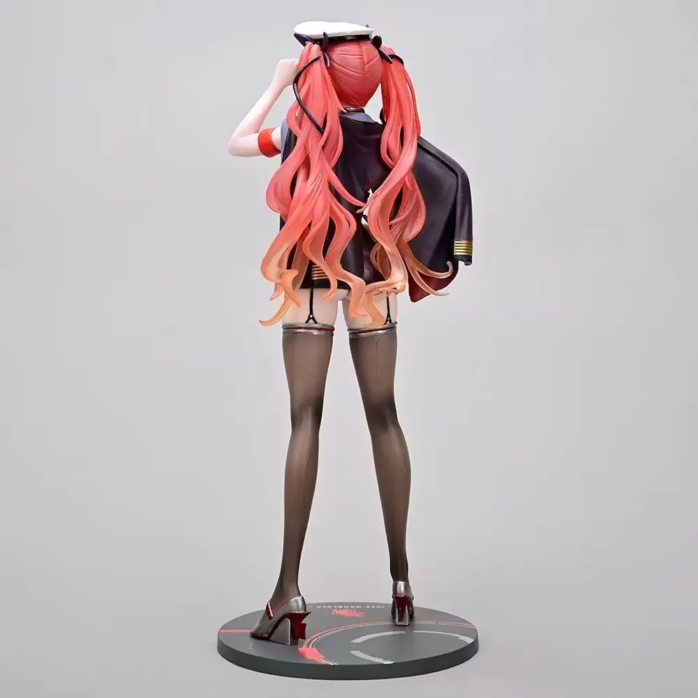 26CM Boxed Beautiful Girl Series Azur Lane Ship Girl Honolulu Standing Figure Models Action Figures Toys Collection Gifts