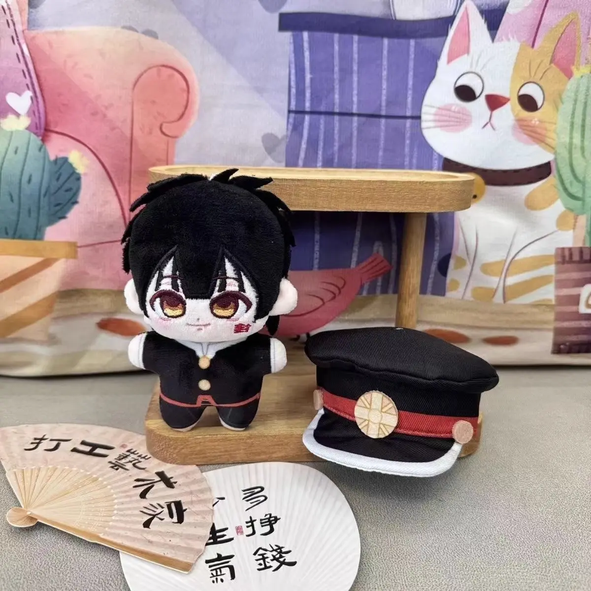 Anime Toilet-bound Hanako-kun Plush Dolls Pendant Soft Keychain Bag Dolls Hanako Kun Plush Toys Kids Birthday Gift Fans Collect