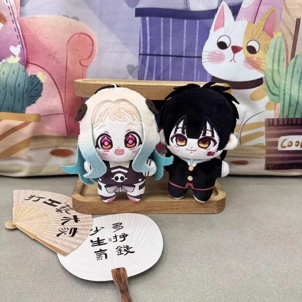 Anime Toilet-bound Hanako-kun Plush Dolls Pendant Soft Keychain Bag Dolls Hanako Kun Plush Toys Kids Birthday Gift Fans Collect