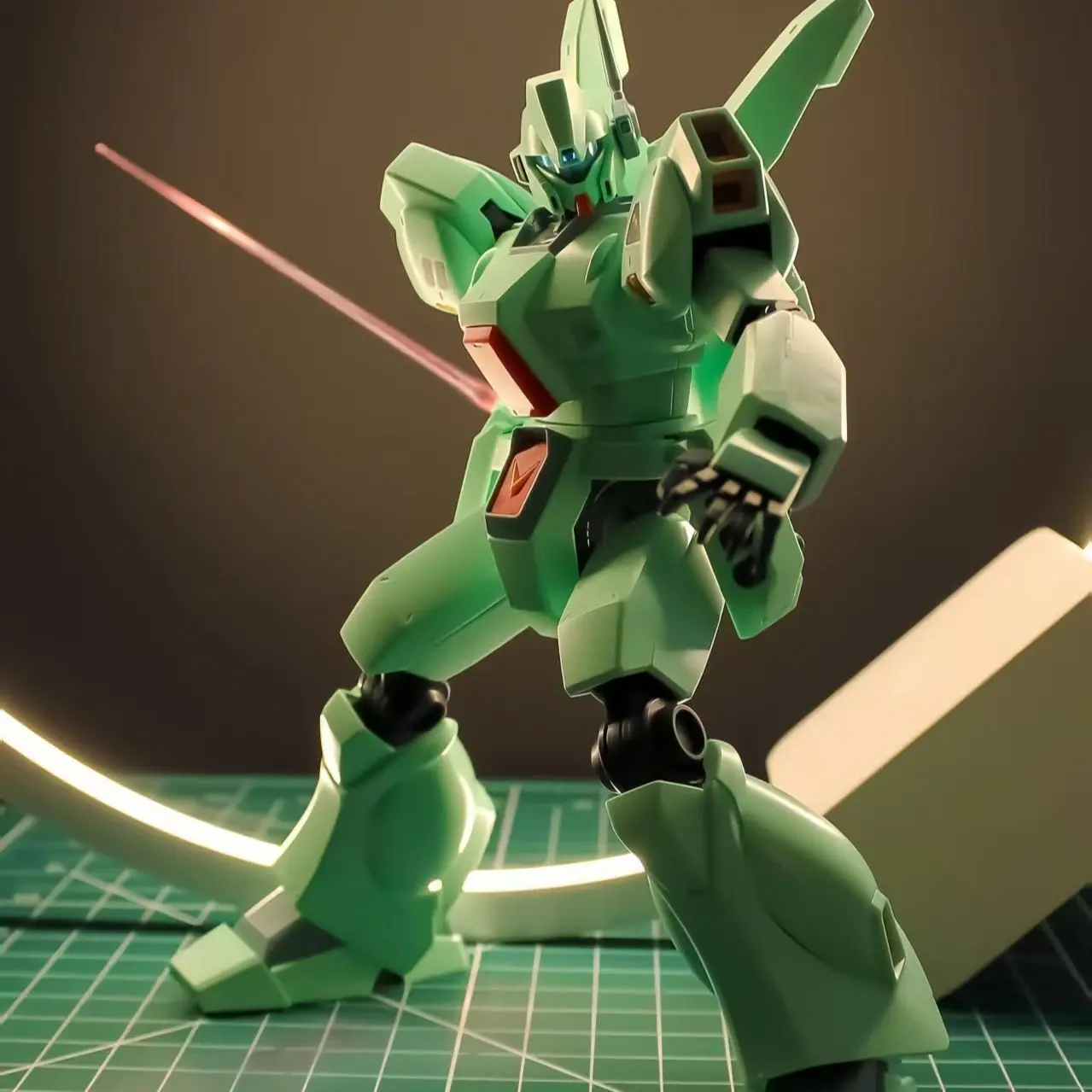 JIRUI Model HG 1/144 Assembly Model Kit RGM-89 JEGAN Collection Action Figures Robot Plastic Model Kits Hobby Kids Toys