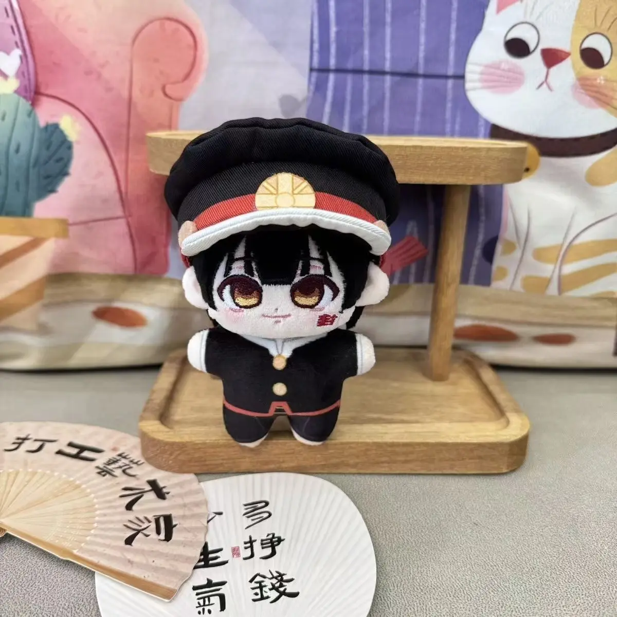 Anime Toilet-bound Hanako-kun Plush Dolls Pendant Soft Keychain Bag Dolls Hanako Kun Plush Toys Kids Birthday Gift Fans Collect
