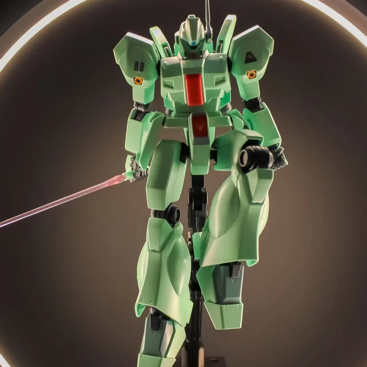 JIRUI Model HG 1/144 Assembly Model Kit RGM-89 JEGAN Collection Action Figures Robot Plastic Model Kits Hobby Kids Toys