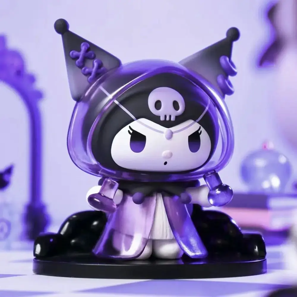 Sanrio Kuromi Werewolf kill Series Action Figure Dolls Anime Figures Surprise Bag Cute Model Fans Collection Toy Blind Bo