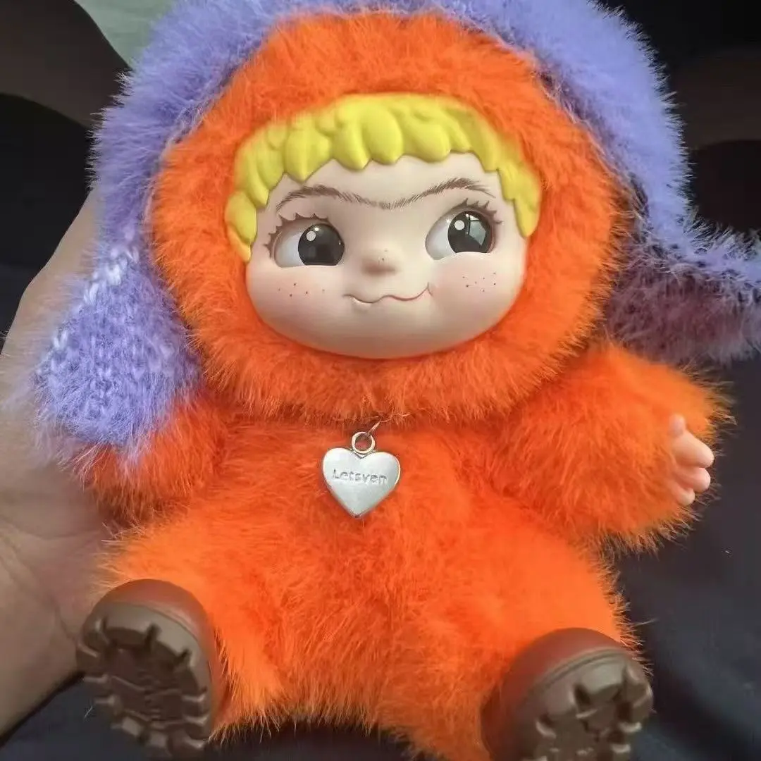 1pcs WAKUKU Trendy Party Series Blind Box Handmade Plush Doll - Mystery Gift for Hair Fashion Lovers Vinyl Face Collectible Toy
