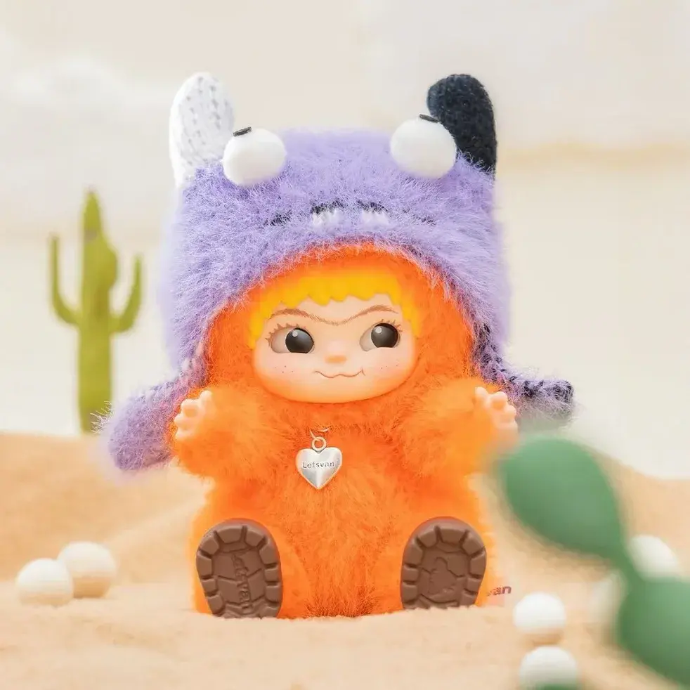 HOTSALE WAKUKU Trendy Party Series Blind Box Handmade Plush Doll!!Mystery Gift for Hair Fashion Lovers Vinyl Face Collectible