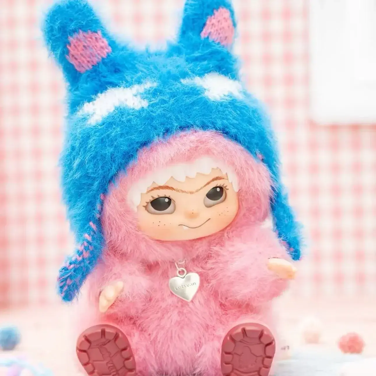 HOTSALE WAKUKU Trendy Party Series Blind Box Handmade Plush Doll!!Mystery Gift for Hair Fashion Lovers Vinyl Face Collectible