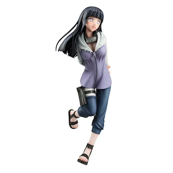 New 21cm Doll Model Uzumaki Naruto Anime Figures Haruno Sakura Hyuga Hinata PVC Figurines Collection Decoration Kids Toys Gifts