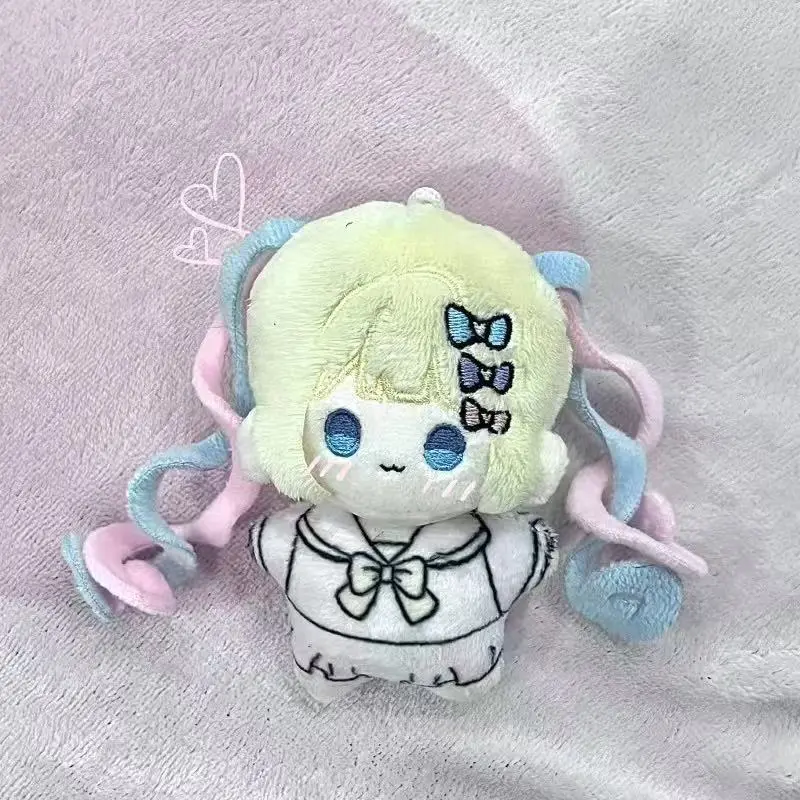 Anime Needy Girl Overdose 10cm Plush Keychain Cute Starfish Design Backpack Pendant Ame Rain KAnge Game Collectible Gift