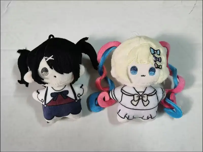 Anime Needy Girl Overdose 10cm Plush Keychain Cute Starfish Design Backpack Pendant Ame Rain KAnge Game Collectible Gift