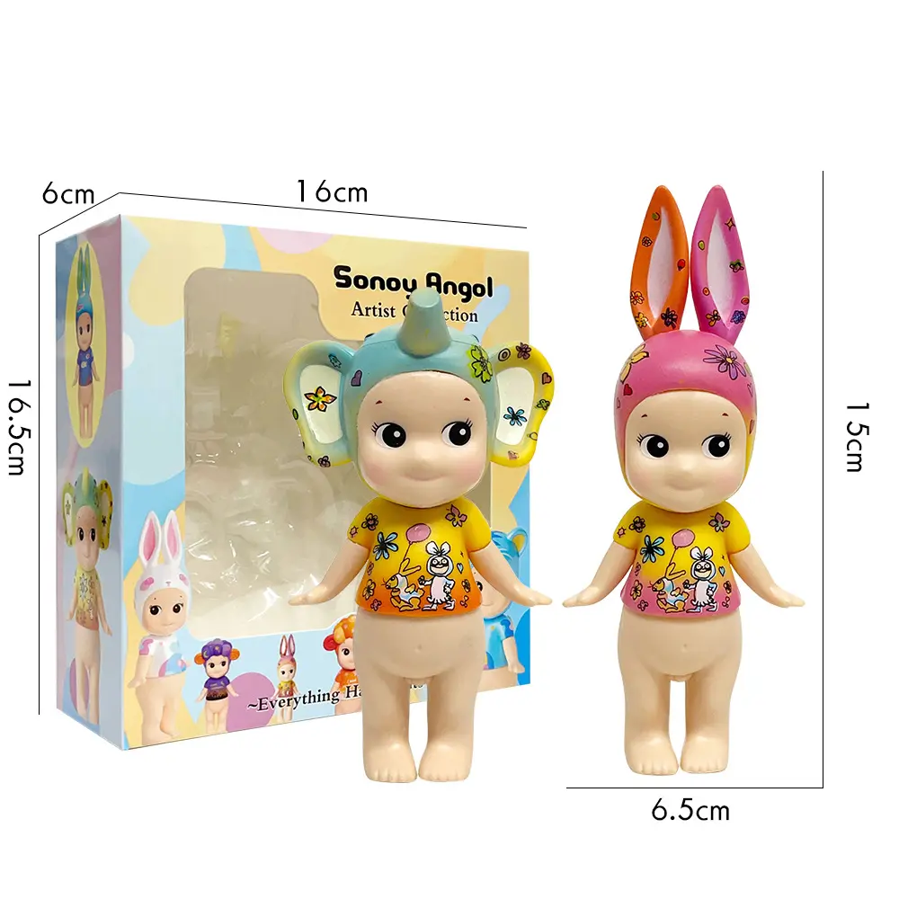 Artist Collection Sonny Angel Mini Figure Replica Doll Model Ornament Kawaii All Things Elf Series Desktop Decoration Gift